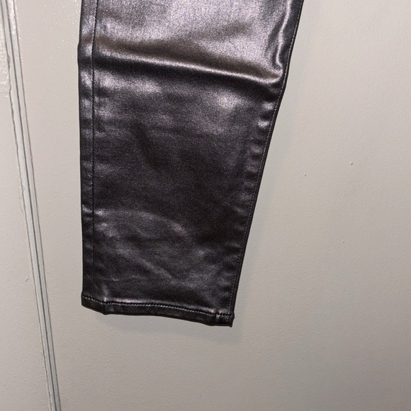 Express metallic skinny jeans size 8 regular. - Picture 2 of 4